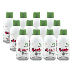 Gas de prueba CO SDi SOLOC6-PK paquete 12 latas