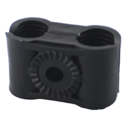 Sujetador coaxial Syscom Towers CB-12 1/2" plástico