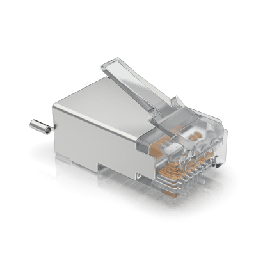 Conector RJ45 blindado Ubiquiti UISP-CONNECTOR-SHD 100 pzas