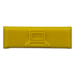 Iconos de datos Panduit CIDYL-C Mini-Com amarillo 100 pzas