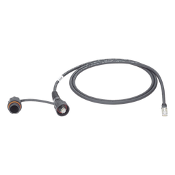 Patch cord Cat6A industrial Panduit IUTP6X1MBLR UTP 1m