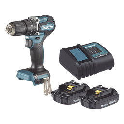 Rotomartillo inalámbrico Makita DHP487SYX2 18V 1/2" 42 N·m