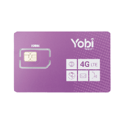 SIM de datos Yobi SIM3GBYOBI 3.5GB/mes 1 año Telcel