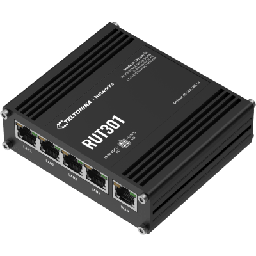 Router industrial Teltonika RUT301 5 puertos Ethernet VPN