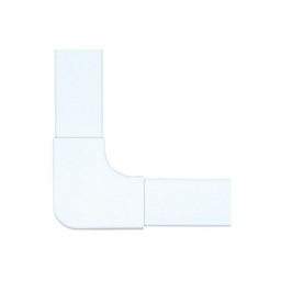 Sección en L Thorsman PT-48-L blanca PVC