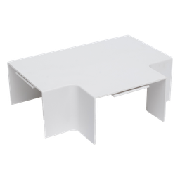 Sección en T Thorsman TMK-4577-T PVC blanco para canaleta