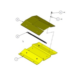 Sección espaciador picos DKS DoorKing 1603-170 acero