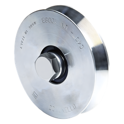 Rueda Comunello 1150-1040-001 10cm 220kg canal V