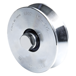 Rueda puerta corrediza Comunello 1150-2050-001 12cm 450kg