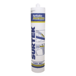 Sellador acrílico Surtek SYS-113-505 blanco 280 ml