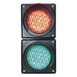 Semáforo vehicular AccessPRO PROLIGHTLED100 2 luces 100mm