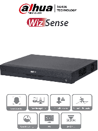 DAHUA NVR2208-8P-I2 - NVR de 8 Megapixeles/ 8 Canales IP/ WizSense/ 8 Puertos PoE/ Smart H.265+/ 1 Ch de Reconocimiento Facial y FD/ Hasta 10 Bases de Datos de Rostros/ 2 Puertos SATA/ SMD Plus/ Max. Decodificación de  6x1080p FPS/ Onvif/  DHI-NVR2208-8P-I2