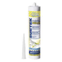 Silicón sellador Surtek SYS-113-452 blanco 280 ml