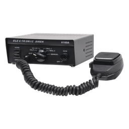 Sirena vehicular EPCOM X100A 100W switch giratorio 6 pos