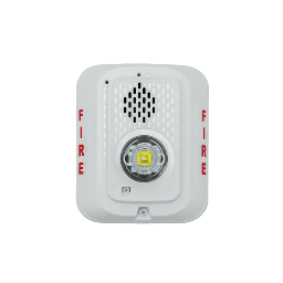Sirena estrobo LED System Sensor P2WLED 24V pared blanca