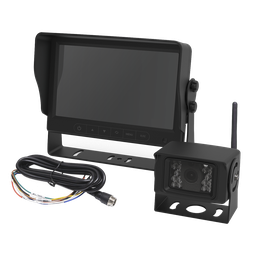 Sistema cámara reversa inalámbrico ECCO K7000BWK 7"