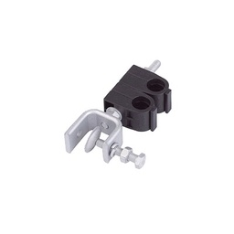 Sujetador coaxial doble CommScope SHK-12-2-P 1/2" 2 cables