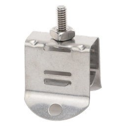 Sujetador doble click Syscom Towers STBH12 coaxial 1/2"
