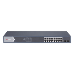 Switch PoE+ Hikvision DS-3E1518P-SI 16 puertos 225W