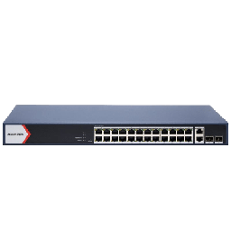 Switch PoE+ Hikvision DS-3E1528P-EI/M 24 puertos Gigabit