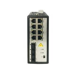 Switch industrial PoE+ Hikvision DS-3T3512P 8 puertos 250W