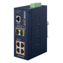 Switch industrial PLANET IGS-5225-4P2S 4 PoE 2 SFP