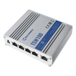 Switch industrial PoE Teltonika TSW100 5 puertos