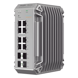 Switch industrial Ruijie RG-NIS3100-8GT4SFP-HP 8 PoE+
