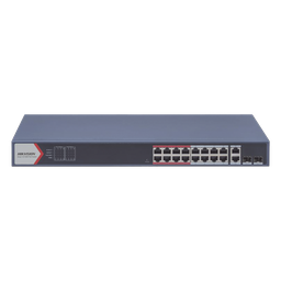 Switch PoE+ Hikvision DS-3E1318P-EI(B) 16 puertos 230W