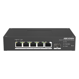 Switch PoE+ industrial Hikvision DS-3T1306P-SI/HS 4 puertos