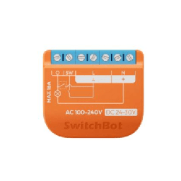 Relevador inteligente SwitchBot RELSW1PM Wi-Fi BLE