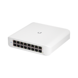 Switch PoE Ubiquiti USW-LITE-16-POE 16 puertos 45W