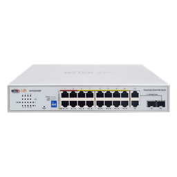 Switch PoE Wi-Tek WI-PCES218GF 16 puertos nube 250m