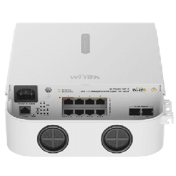 Switch PoE exterior Wi-Tek WIPCMS310GFOV2 8 puertos 110W