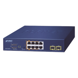 Switch PoE Planet GSD-1022UP 10 puertos Gigabit 180W 802.3bt