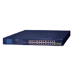 Switch PoE Planet GSW-2620VHP 24 puertos 300W
