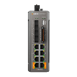 Switch PoE industrial Wi-Tek SP5012FM-L2(V2) 8 puertos Gigabit
