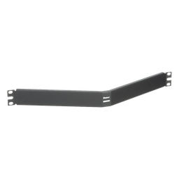 Tapa ciega para rack Panduit CPAF1BLY 1UR angulada acero