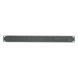 Tapa ciega tipo cepillo Panduit BR1B 19in 1U acero negro