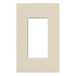 Placa de pared Lutron CW1-LA 1 gang Light Almond
