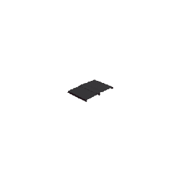 Tapa con bisagra Panduit FRHC12BL6 PVC negro 1.8 m