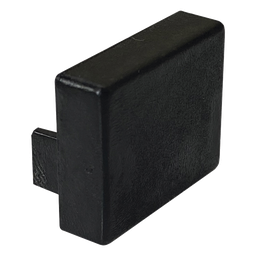 Tapa final canaleta Thorsman TMK-1720-F-N negra PVC