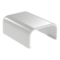 Tapa final Panduit ECF5WH-E canaleta LD5 ABS blanco