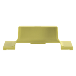 Tapa de bajada vertical Panduit FRSPJC412LYL 12x4 amarilla