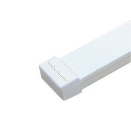 Tapa final Thorsman TMK-1720-F PVC blanco para canaleta