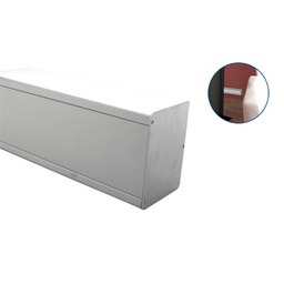 Tapa final Thorsman INKA-151-F aluminio para canaleta