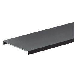 Tapa canaleta ranurada Panduit C3BL6 negra