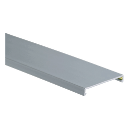 Tapa canaleta Panduit HC2LG6 ranurada tipo H 2 in negra