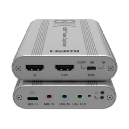 Tarjeta de captura HDMI EPCOM EPC-UH80 8K USB 3.2