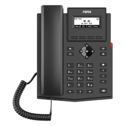 Teléfono IP Fanvil X301P 2 líneas SIP PoE